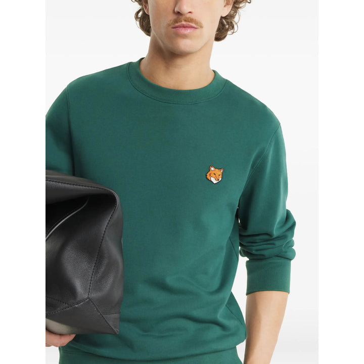Maison Kitsuné Felpe - Verde | e7b57fe13f9c76edec8d96da70d724fbeb8e4616