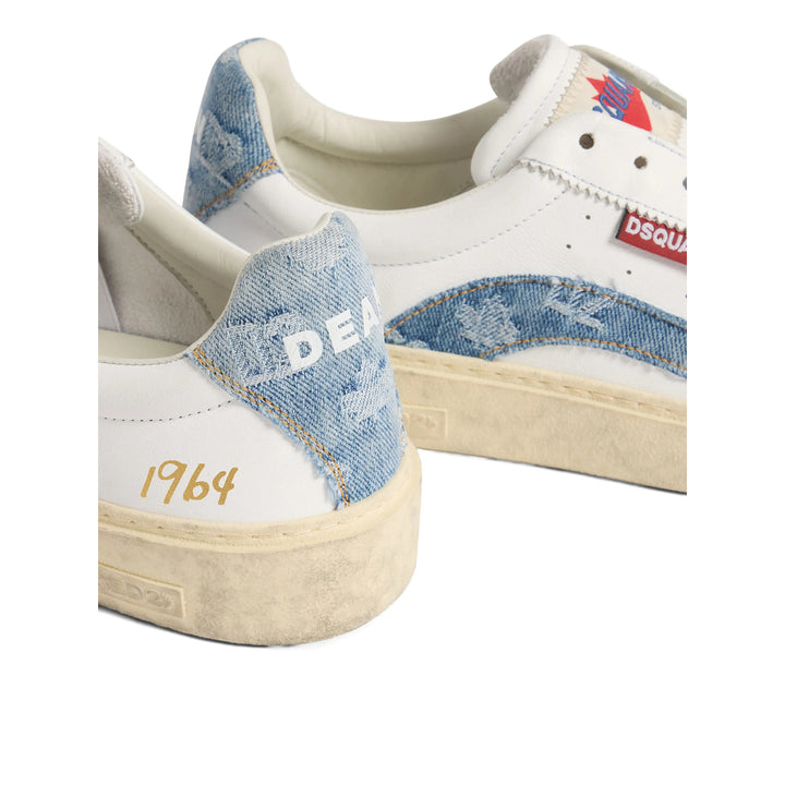 Dsquared2 Sneakers - Bianco, Blu | 5dde20dddc419b1c09cff9cff32b7ff522db631e