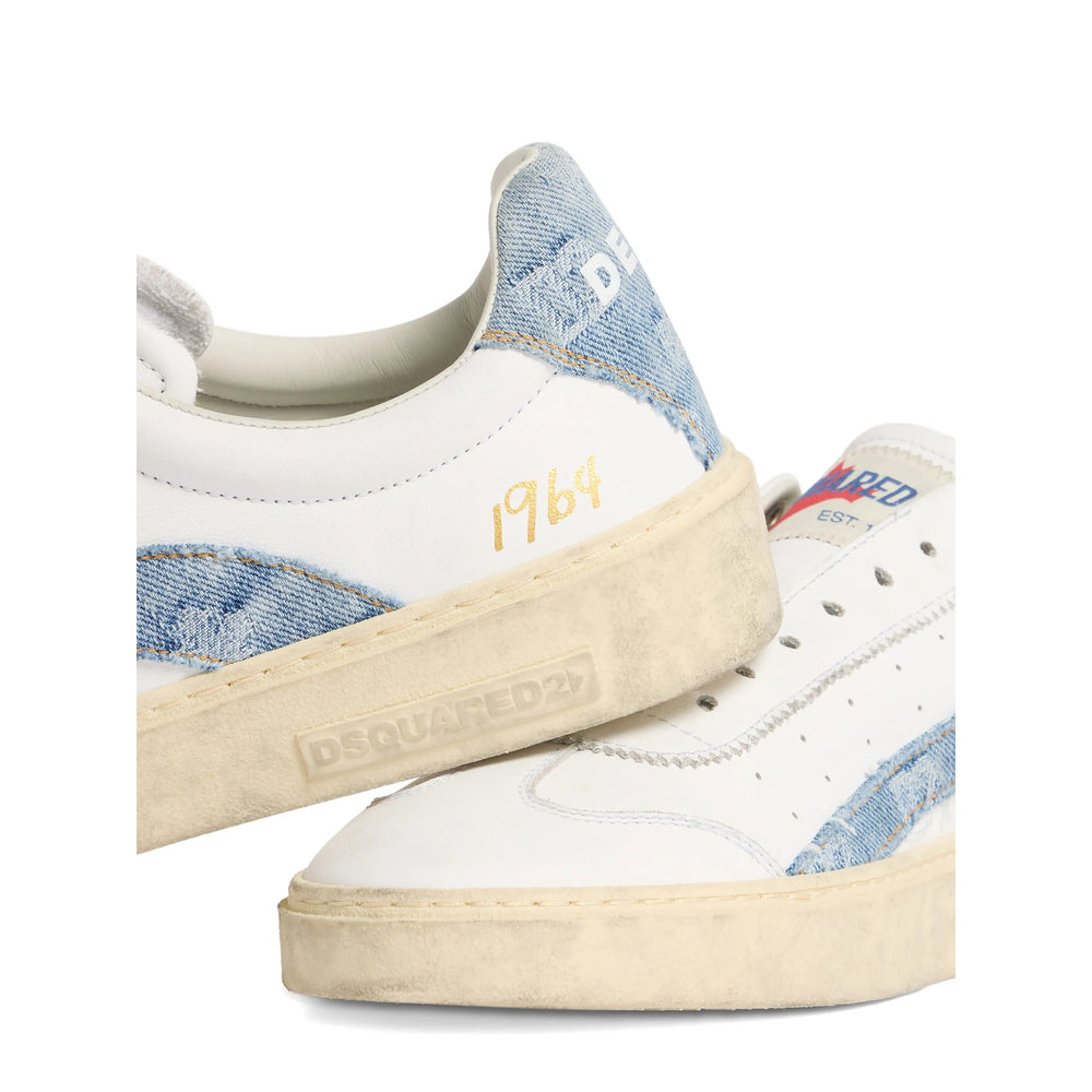 Dsquared2 Sneakers - Bianco, Blu | c5d82315c8f86b4e8ee68c260f9df16d0c7b9537
