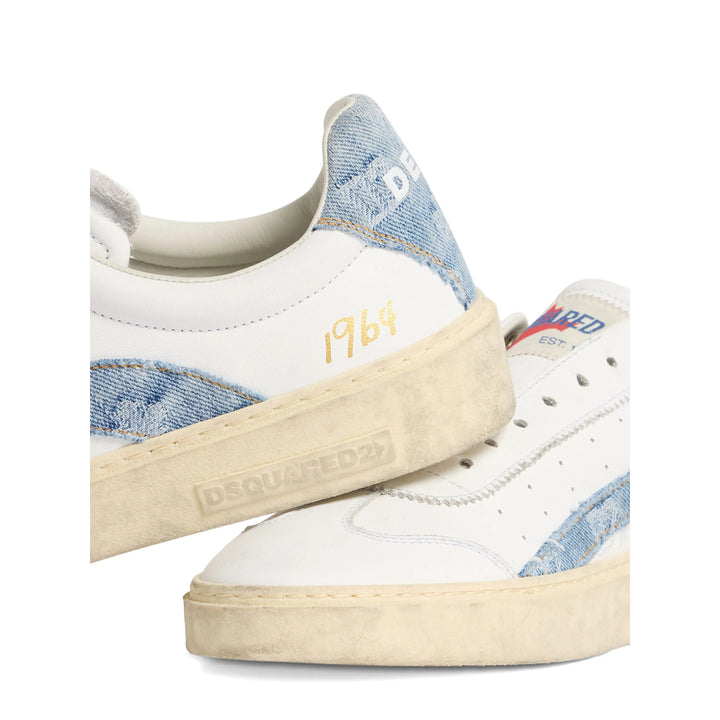 Dsquared2 Sneakers - Bianco, Blu | c5d82315c8f86b4e8ee68c260f9df16d0c7b9537