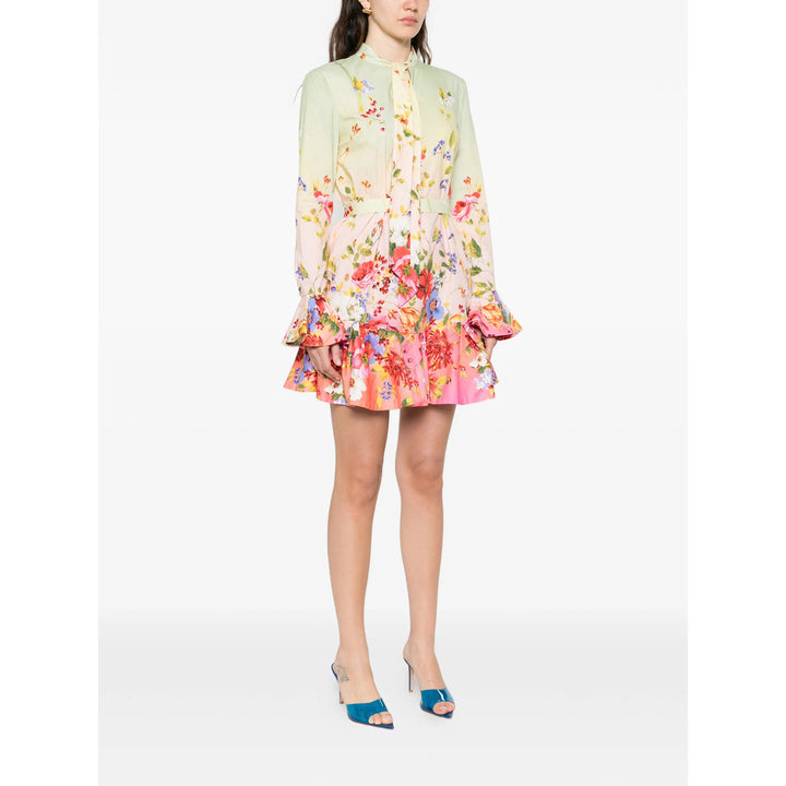 Roberto Cavalli Abiti - Rosa, Verde | a042c04c7964e3852608b4462ad2cd990dcfde77