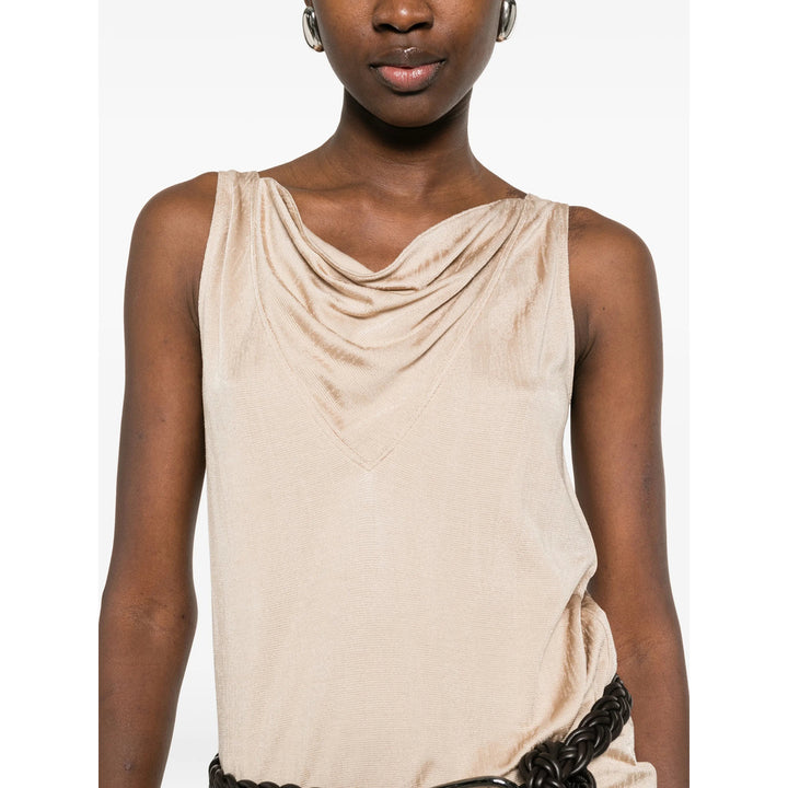 Giorgio Armani Top - Neutro | 3c65034bac4596eff91de06a5523d60c287fe139