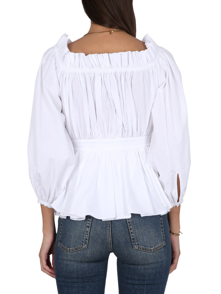 Alexander McQueen Top - Bianco | Wanan Luxury