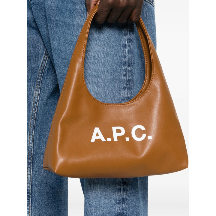 A.P.C. Borse - Marrone, Bianco | 4123bb1df56617ea8a954af6de83f7ae174bfa99