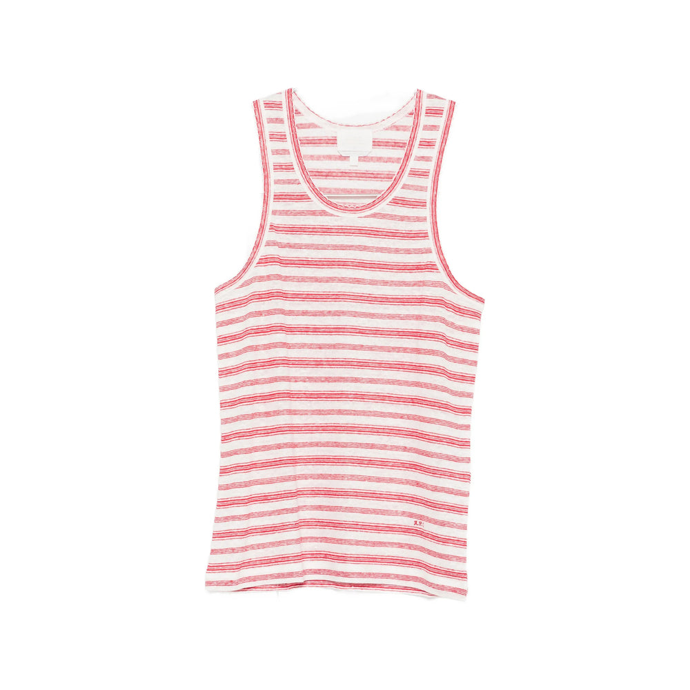 A.P.C. Top - Rosso, Bianco | 04606a1f4f8eade9c9e0c86e5c2c1d3cd18ad379