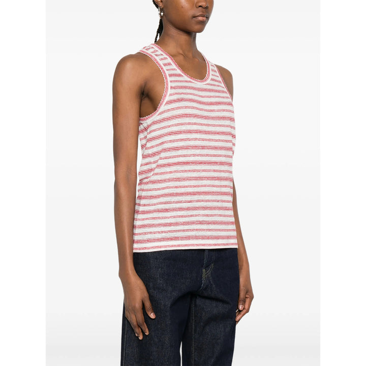 A.P.C. Top - Rosso, Bianco | 668cca6ede07ccbe74d8c32ebb473cabf26470df