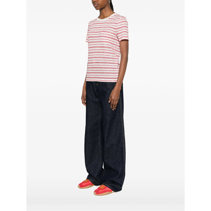 A.P.C. T Shirt - Rosso, Bianco | e1c021b7fbf94cd13f3c98ff86c6cf1987a2d9ec