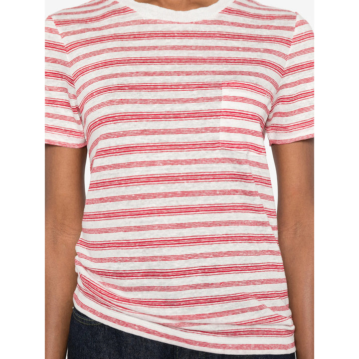 A.P.C. T Shirt - Rosso, Bianco | eab9f7b55a6d6cb7fff744cb5fcaf5c7ffabaa00