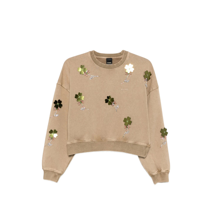 Pinko Felpe - Neutro | d8720cba5dcc10c2ebddf4401fbf16dd9a2c7d49