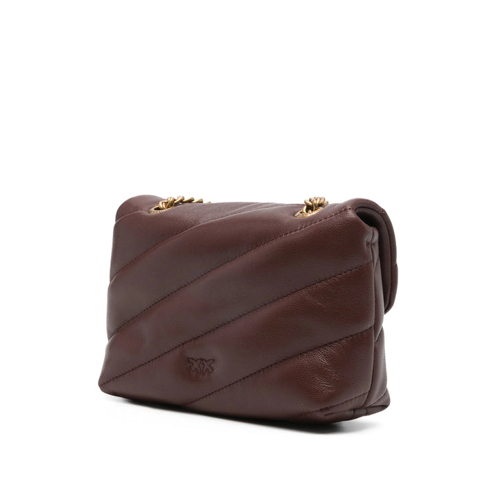 Pinko Borse - Marrone, Oro | b19c24a7cb846538054904ab9ec94f30ed76e3a1