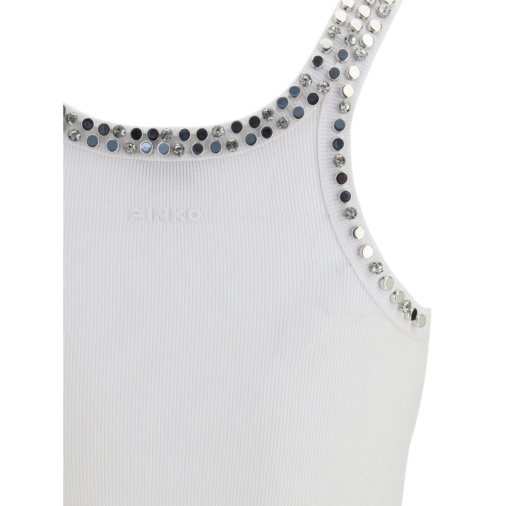 Pinko Top - Bianco | 5e6da16f82848d2c9843f48070e52b0135dc1663