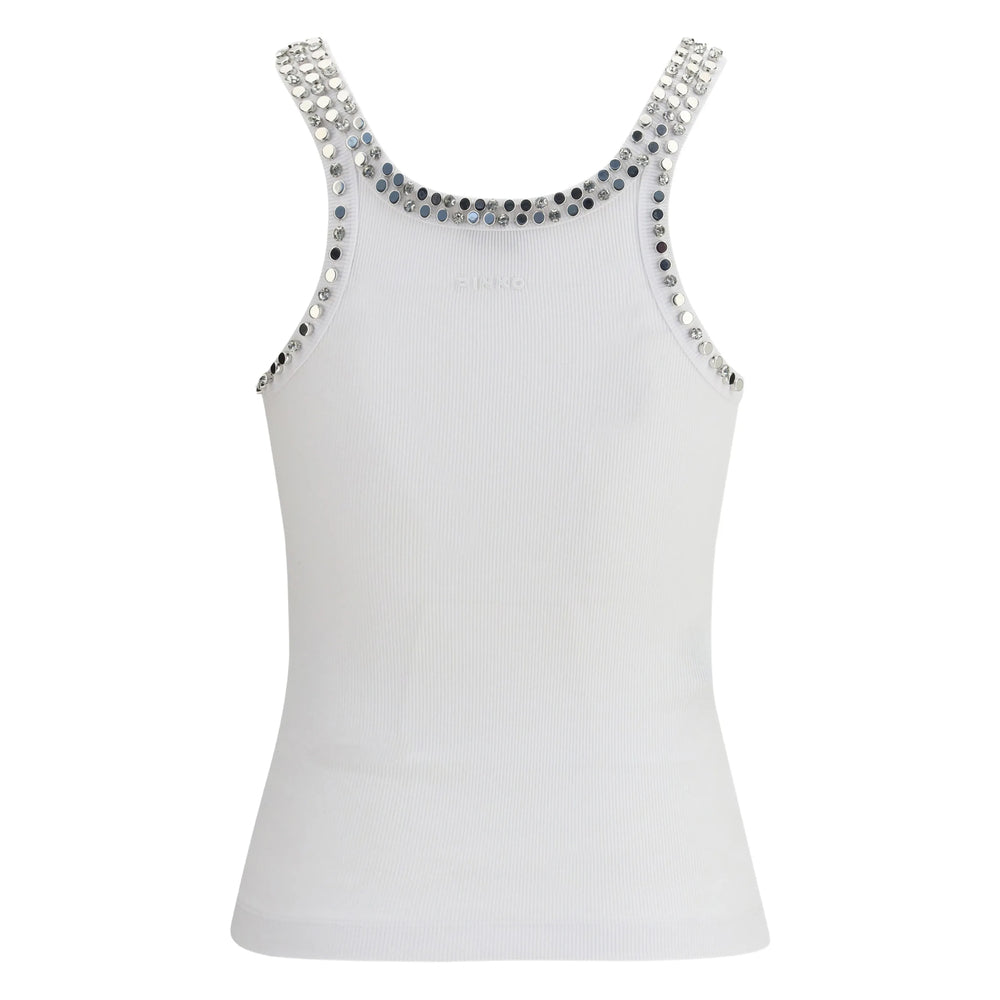 Pinko Top - Bianco | 08f12e20048d897d2f980e94cada5e4ea65d5253