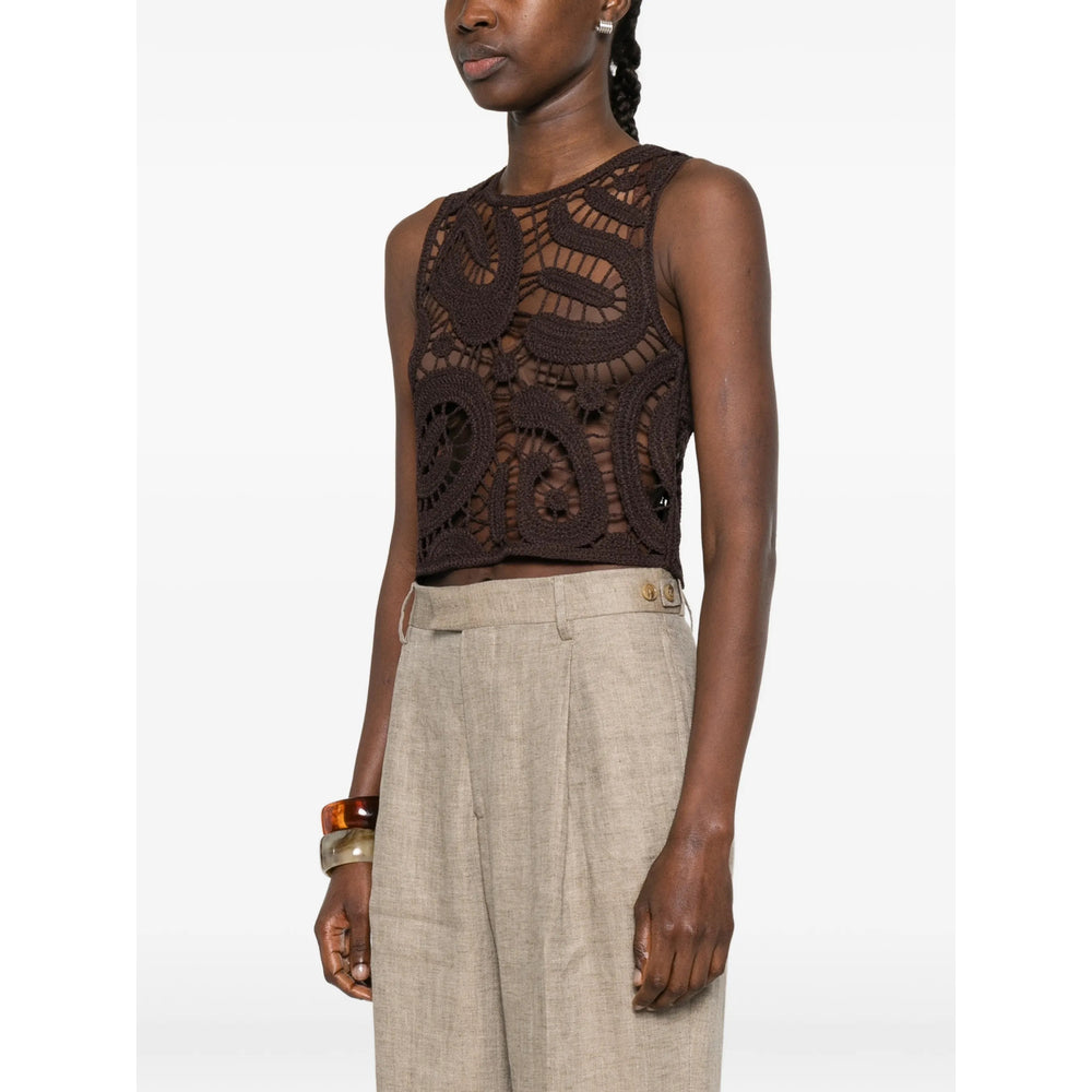 Pinko Top - Marrone | b43ddb0f973a6d418253c980f54b4020f0215df0