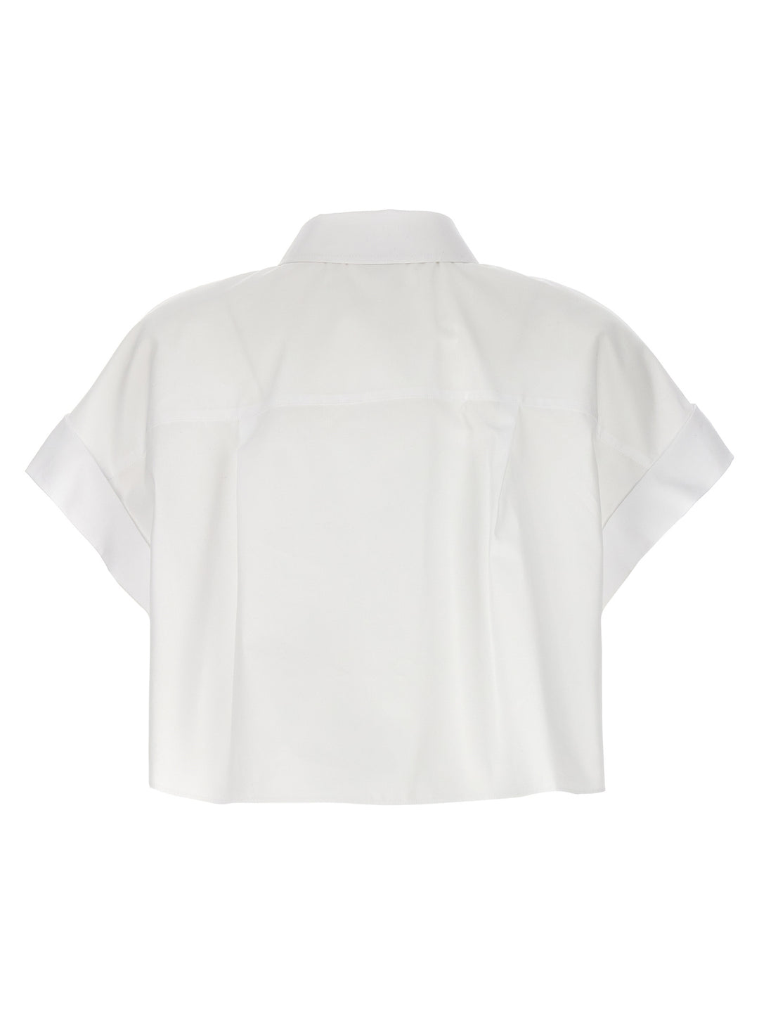 Cropped Shirt Camicie Bianco