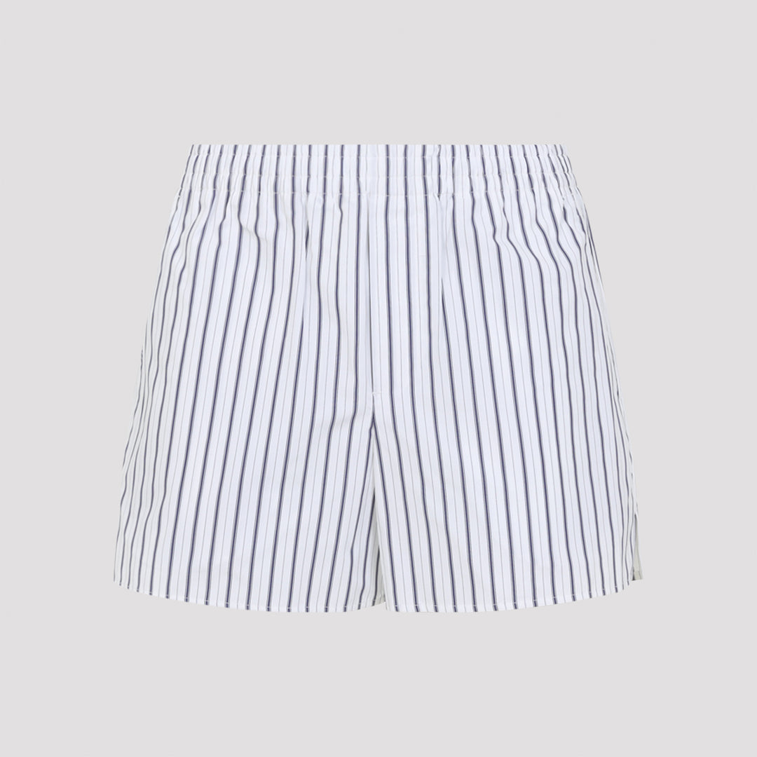Ami Paris Shorts - Bianco | a3172c2c7ecc1bfc12fc5d19e19c90e818d01142