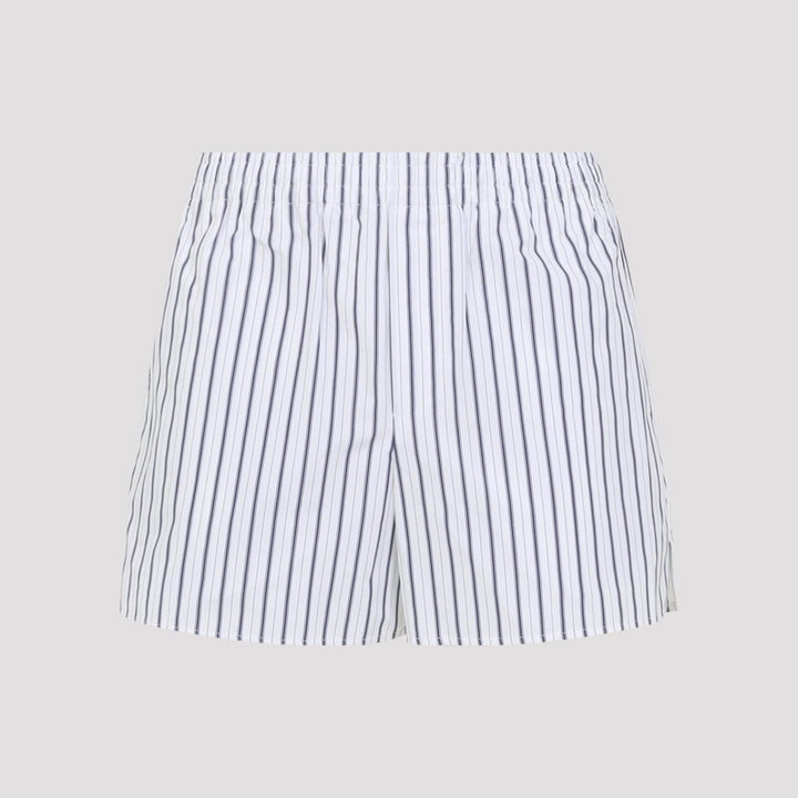 Ami Paris Shorts - Bianco | a3172c2c7ecc1bfc12fc5d19e19c90e818d01142