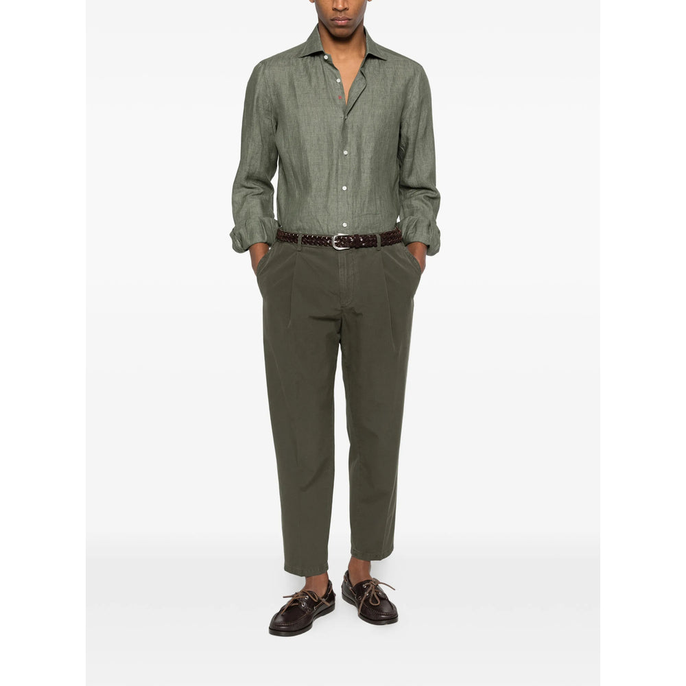 Isaia Camicie - Verde | 687693986df202e75849f04c0262113ba4828ecb