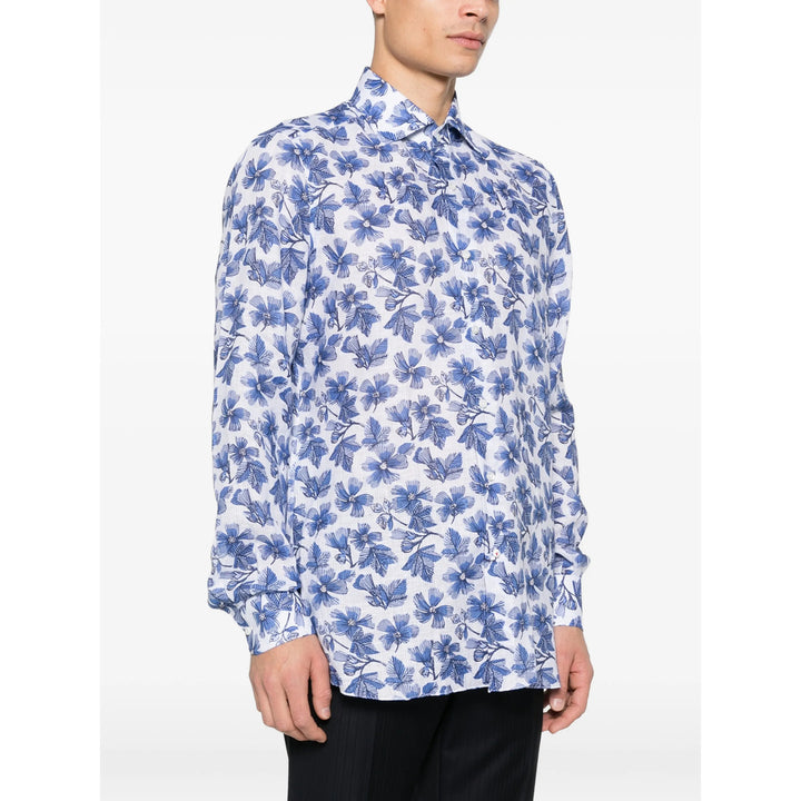 Isaia Camicie - Bianco, Blu | a9c4a90002a42283395dc65267c17d26b1427eff