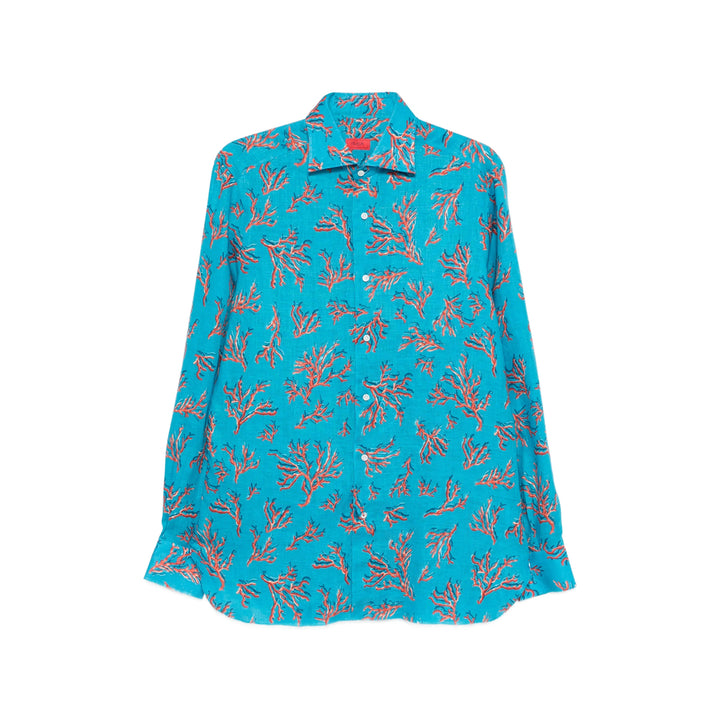 Isaia Camicie - Blu, Arancione | 20a73c7028e6b3dcd7f25d9076c26114828d85fb