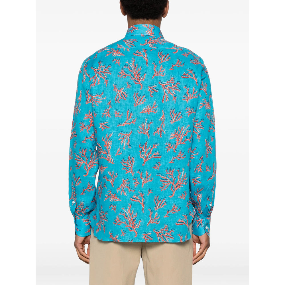 Isaia Camicie - Blu, Arancione | ecaf36a02da7613aa1abeda0ea10777f934965c9