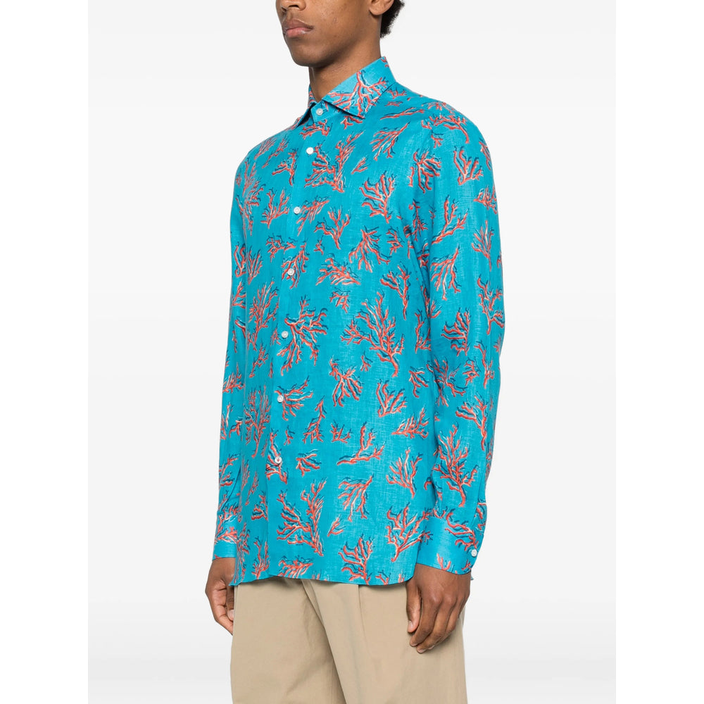 Isaia Camicie - Blu, Arancione | c8d9a44b4f93ec80b7ee097b0e79780027b1c83d