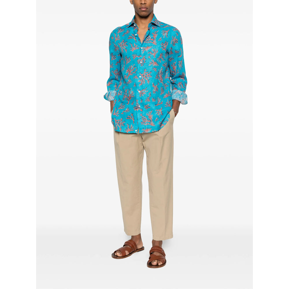 Isaia Camicie - Blu, Arancione | a4422c1ff988d29ca9ac8c677757e4ea0c176f32