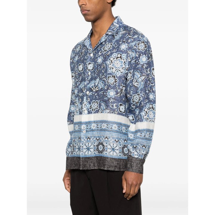 Isaia Camicie - Blu, Grigio | 0c612ed74fd612d99f2f3d6d051c7ad1345c30fd