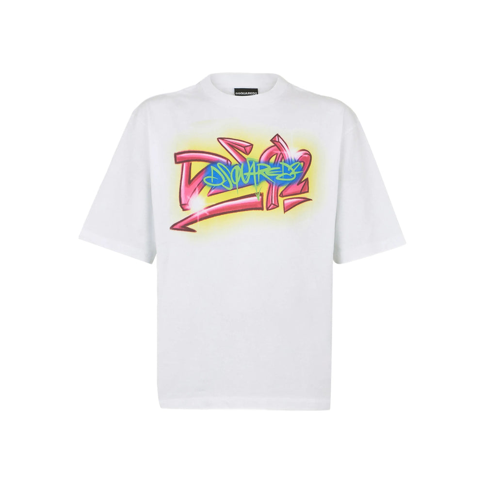 Dsquared2 T Shirt - Bianco | cc7fce9391dc04c7c88eb206de4bb9c7b03f93ff