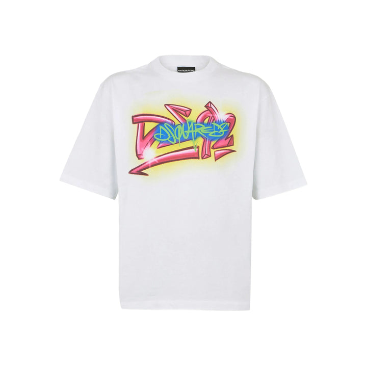 Dsquared2 T Shirt - Bianco | cc7fce9391dc04c7c88eb206de4bb9c7b03f93ff