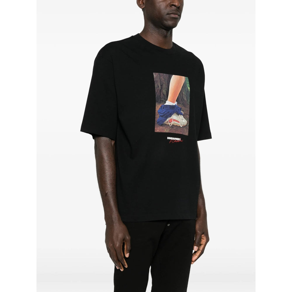 Dsquared2 T Shirt - Nero | f705049786df64fb85dc6d67515834e50117f423