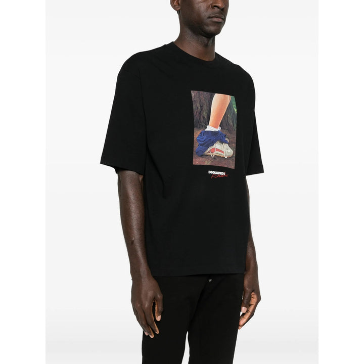 Dsquared2 T Shirt - Nero | f705049786df64fb85dc6d67515834e50117f423