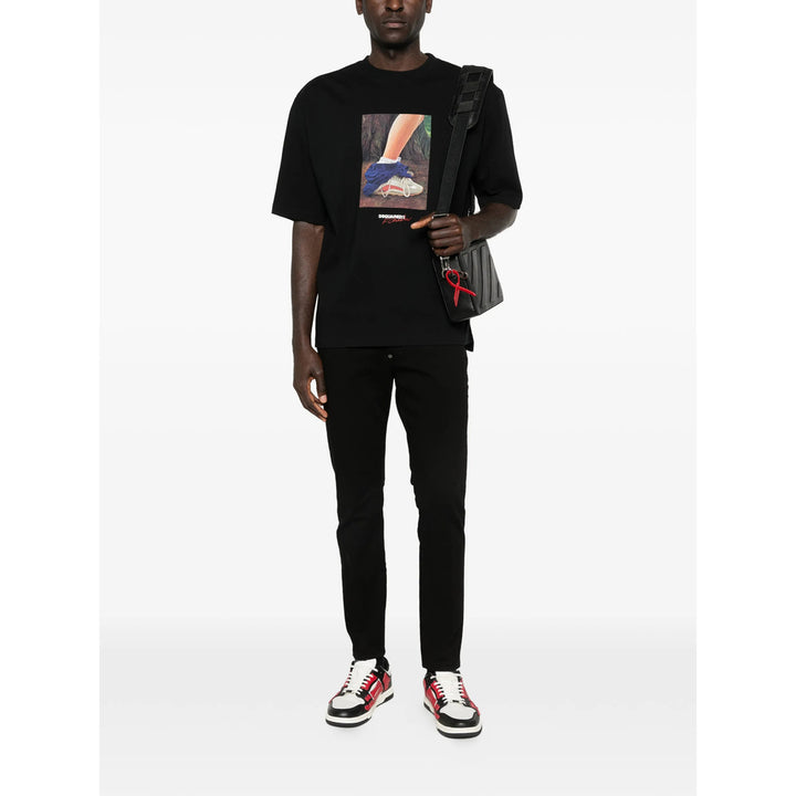 Dsquared2 T Shirt - Nero | 074f538b646e8af5e31ffb21990a314669526ed7