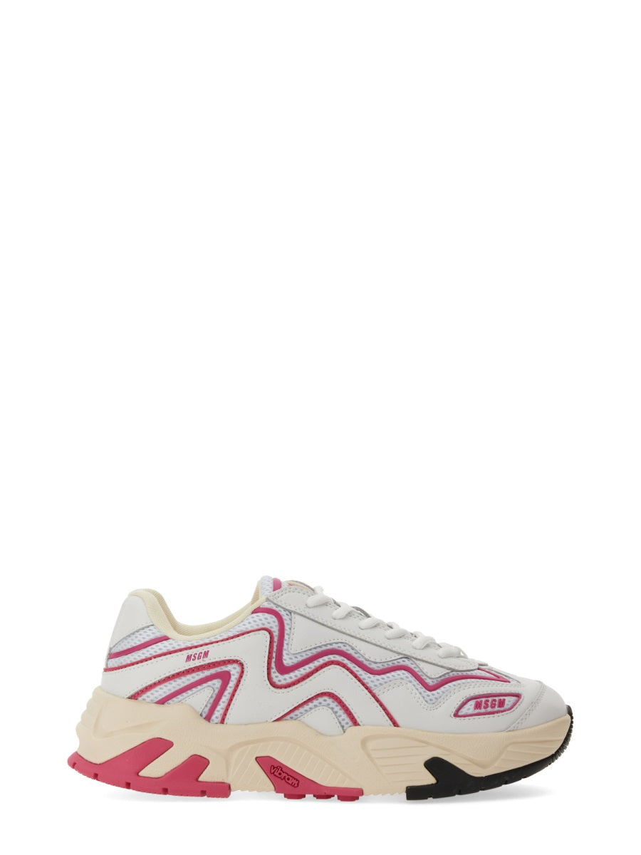 MSGM Sneakers - Bianco | Wanan Luxury