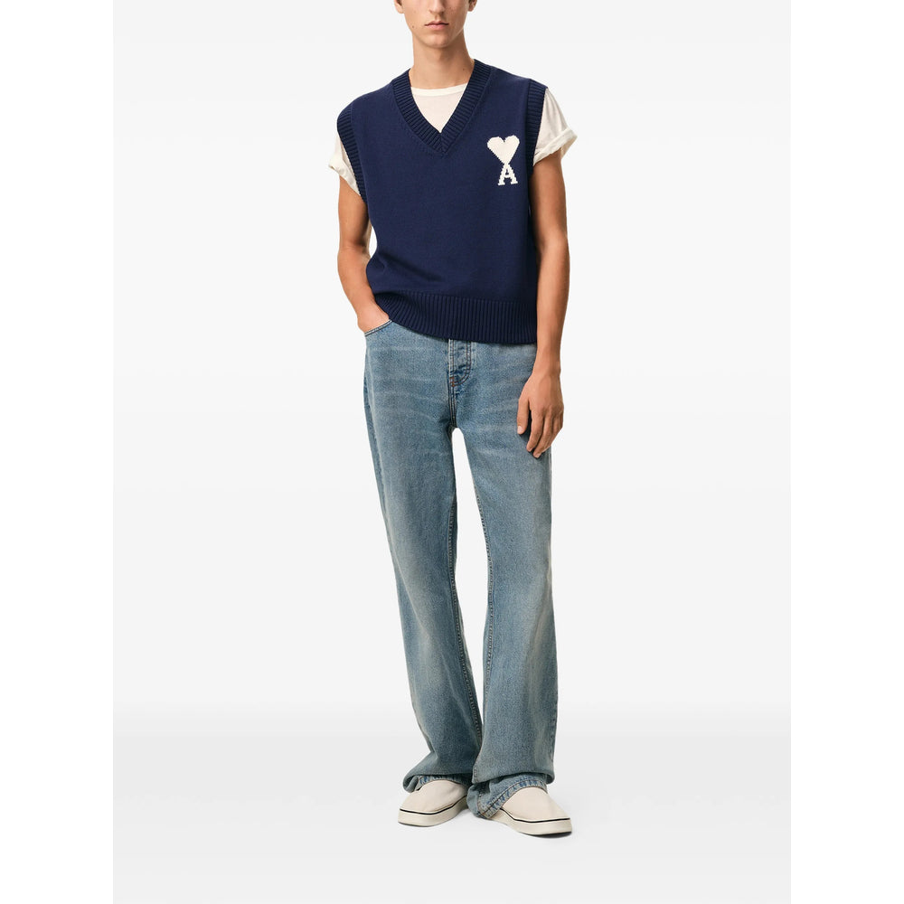 Ami Paris Maglioni - Blu | cf8354a3926a6ea18c9ee13104e9070a1dc0be2d