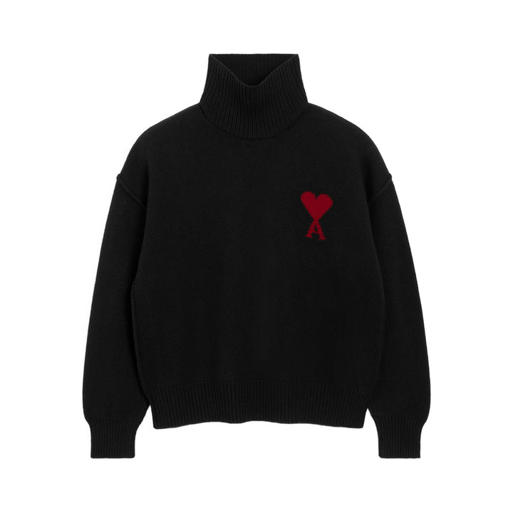 Ami Paris Maglioni - Nero | ee3d8fa788f00a917fc63241b1fe1c25ff157ac6