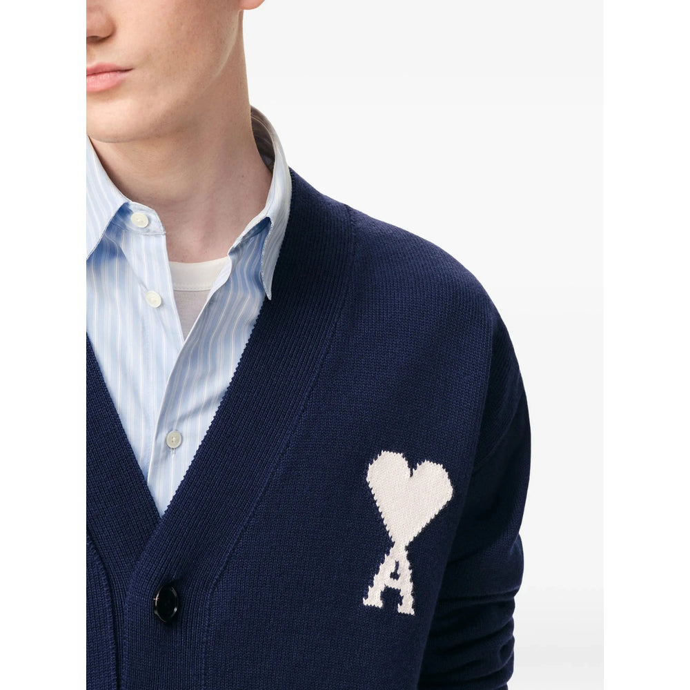 Ami Paris Maglioni - Blu | 95546a5403acbf4640a4c9b662420b249bd50aea