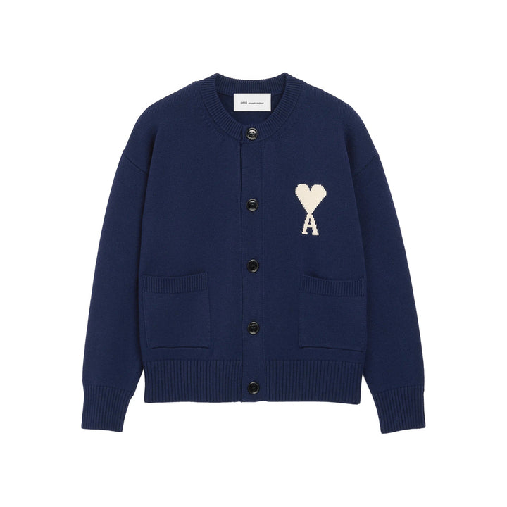 Ami Paris Maglioni - Blu, Bianco | 43c6b4c599188d7a5e19d8523adca03bcd109ee2