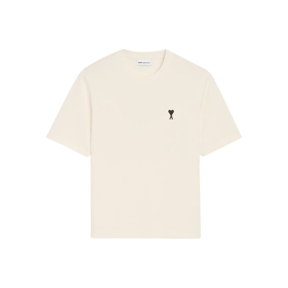 Ami Paris T Shirt - Neutro | 8cc77295d1241cc351e83de9613434cf4907b96a