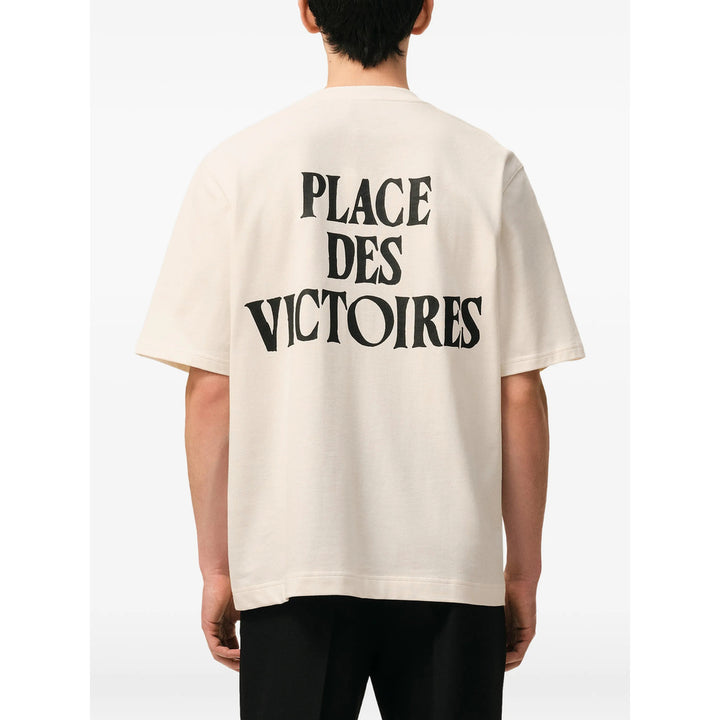 Ami Paris T Shirt - Neutro | e12b8e3f0b9b043bc93594b9f02cdff64e57914b