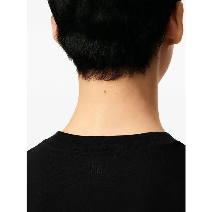 Ami Paris T Shirt - Nero | ee5efcb7fd28312f07df03bc2e98edf54484bf28