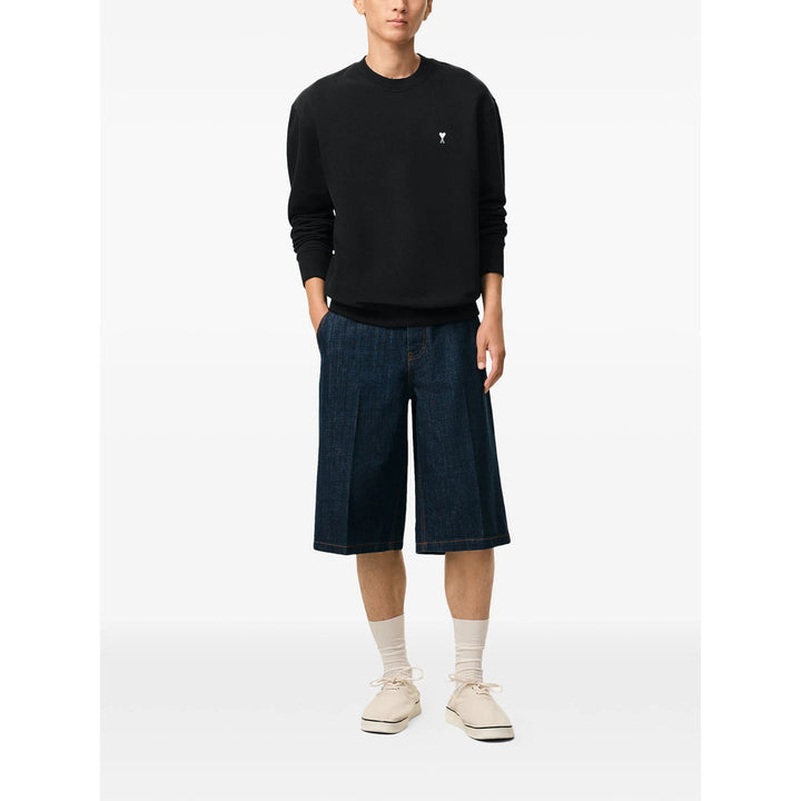 Ami Paris Felpe - Nero | 6daeb4a91ef84572f5b732d8ffda2cff644086a4