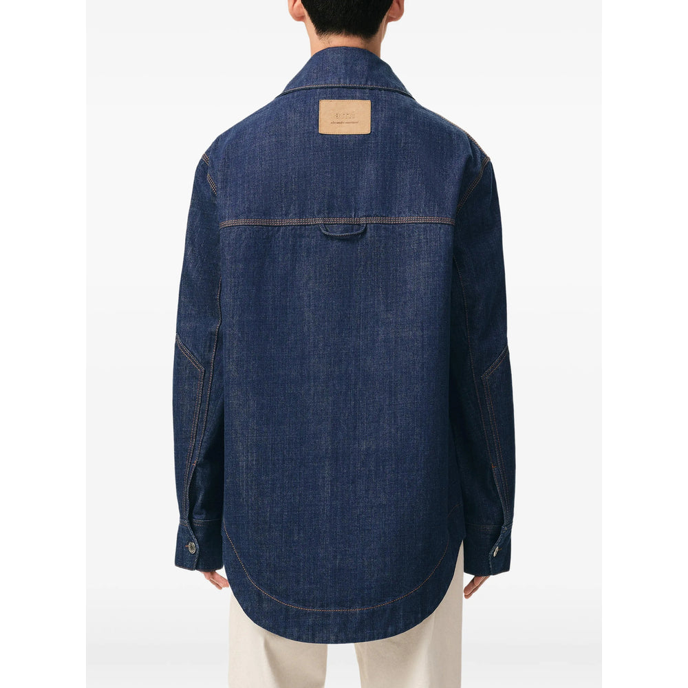 Ami Paris Outerwears - Blu | 32d3b7d351b95f49470836ef5d09685f08daf731