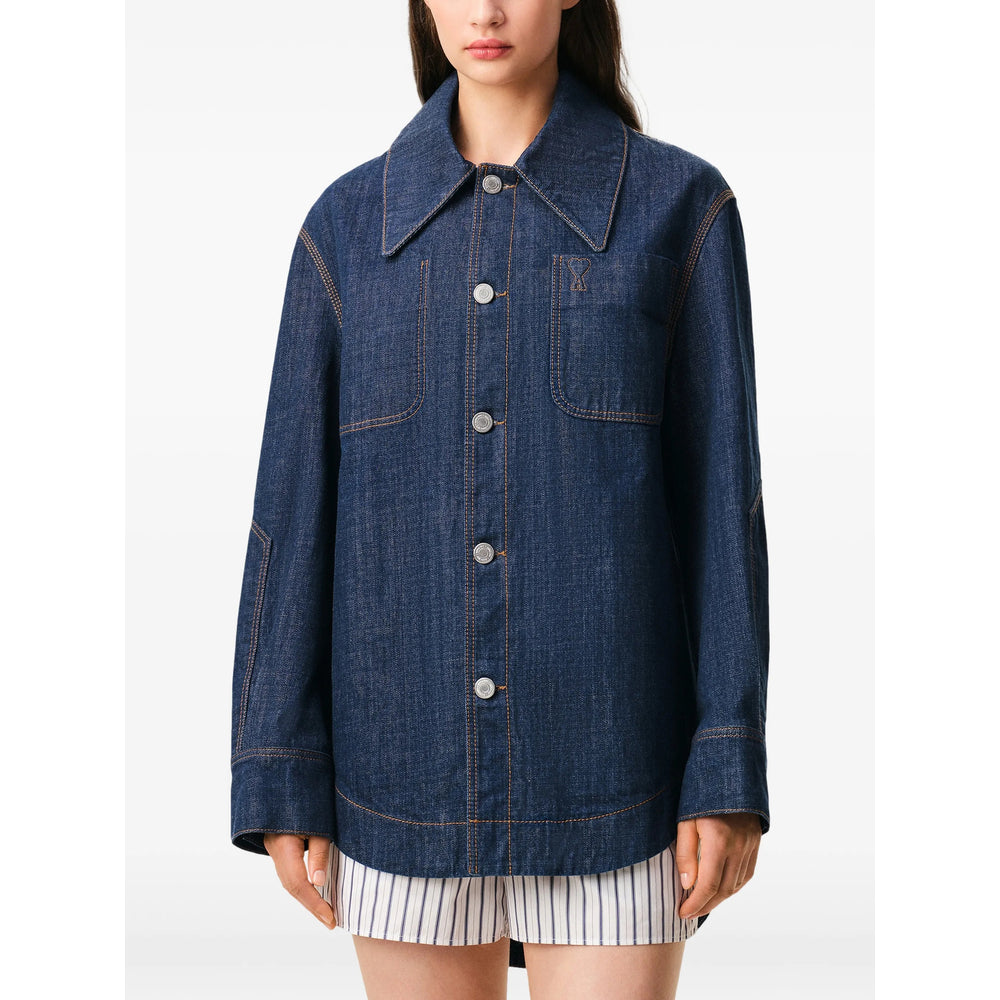 Ami Paris Outerwears - Blu | 5d907b2002f98c8baf7bc31ec47074c712353777