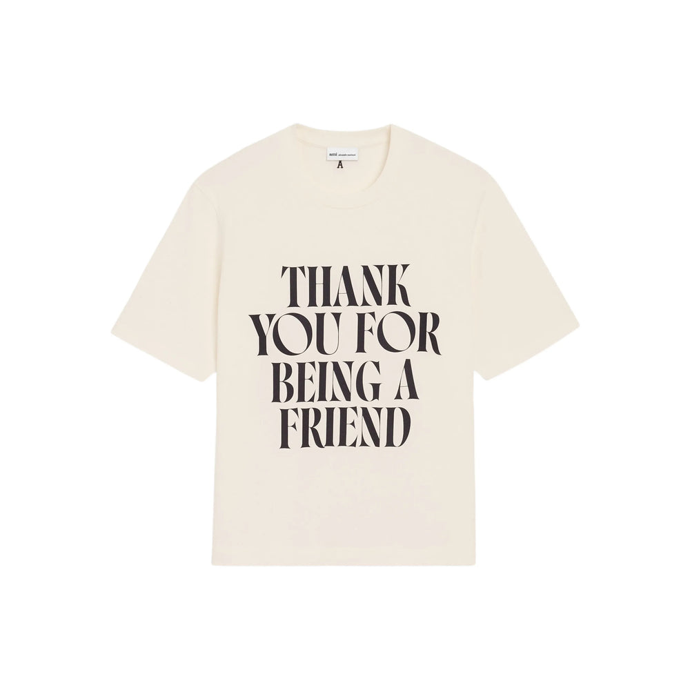 Ami Paris T Shirt - Neutro | 1ac598ee49299aa2cd74e159cfe882d7a8743312