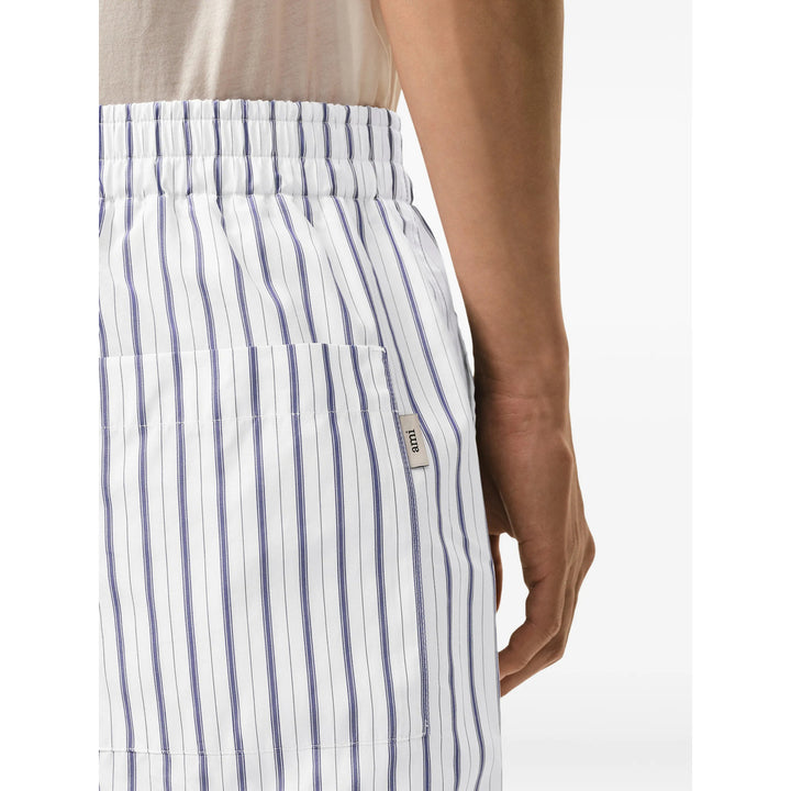 Ami Paris Shorts - Bianco, Blu | 8f44d5cab5d69e2964679facaba760a34101d9d6