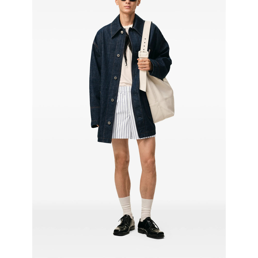 Ami Paris Shorts - Bianco, Blu | e043ece7a75c62c0af08934f73577c65f5de1efa