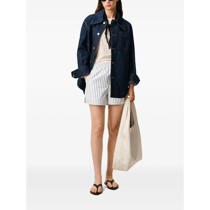 Ami Paris Shorts - Bianco, Blu | 0eacc65bc38088adffffb7b0a2d8bd14fbbe4a91