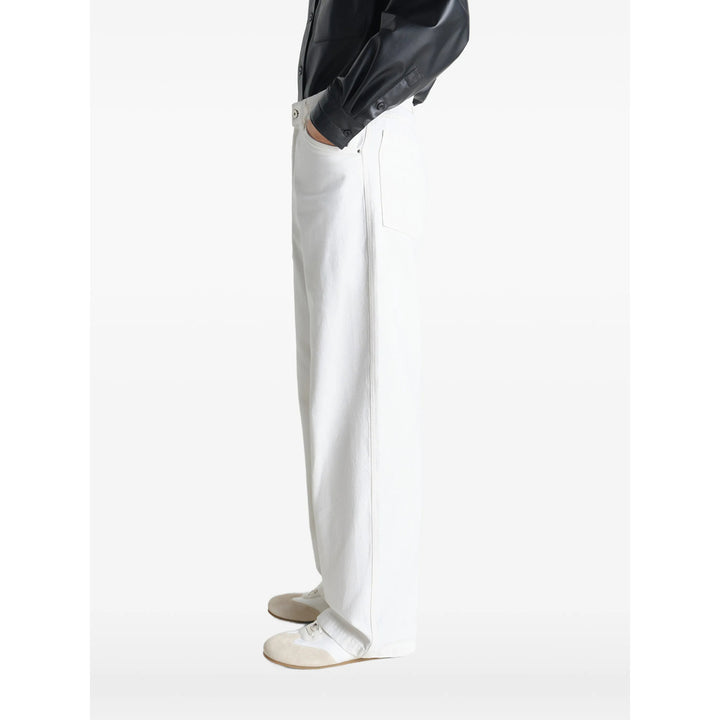 Lemaire Pantaloni - Bianco | 6b8f1c27edf8af70344ac0f60abdcf270487c0db
