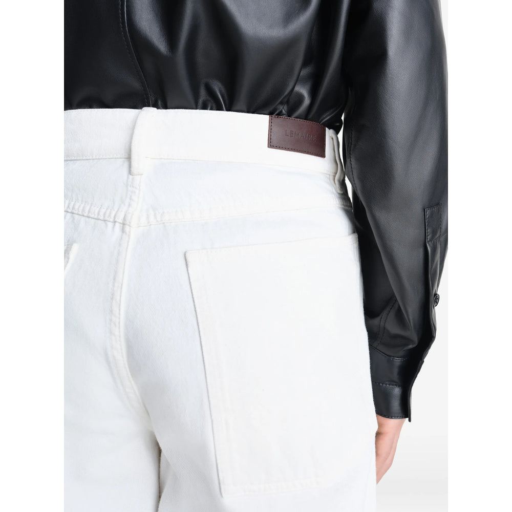 Lemaire Pantaloni - Bianco | 6b88566b7e26e7924a370f377f3997ea56cad5b9