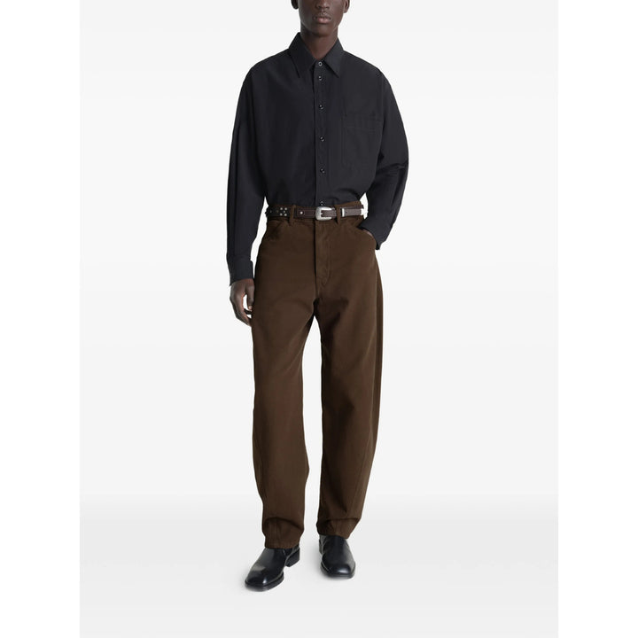 Lemaire Pantaloni - Marrone | e1527c5962559a6ce38f27ab604363bd70ce6638